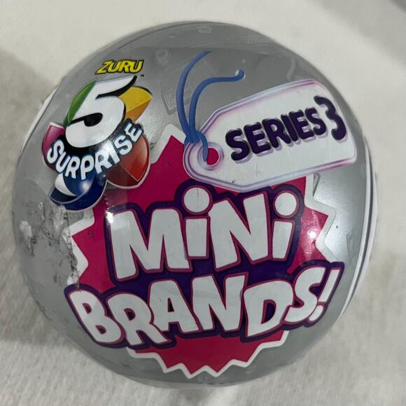 Five Zuru Surprise Mini Brands Disney Store Mystery Capsule Toys Series 3 - Picture 1 of 3